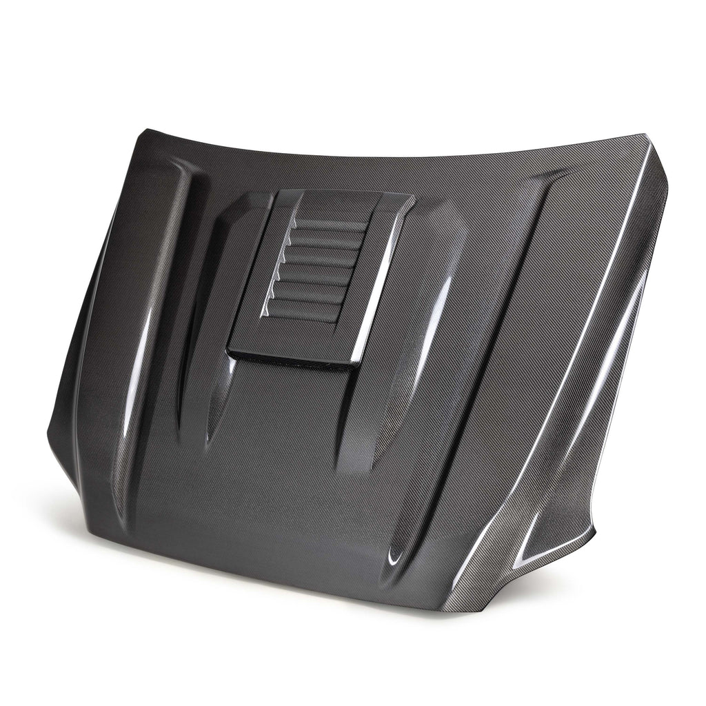 Seibon 2024+ Toyota Tacoma TR-Style Carbon Fiber Hood (HD24TYTA-TR)