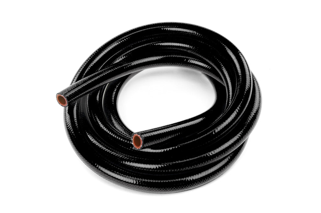 HPS Silicone Heater Hose 1-1/8" ID 10 Foot Roll Black (HTHH-112-BLKx10)