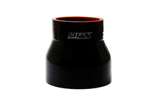 Load image into Gallery viewer, HPS Silicone Reducing Coupler 2-5/8&quot; - 3&quot; ID, 2.5&quot; Length Black (HTSR-262-300-L25-BLK)