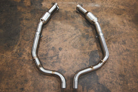 Range Rover Free Flow Front Pipes 200 Cell 2014-2022 (RR.SVR.FF.BR)