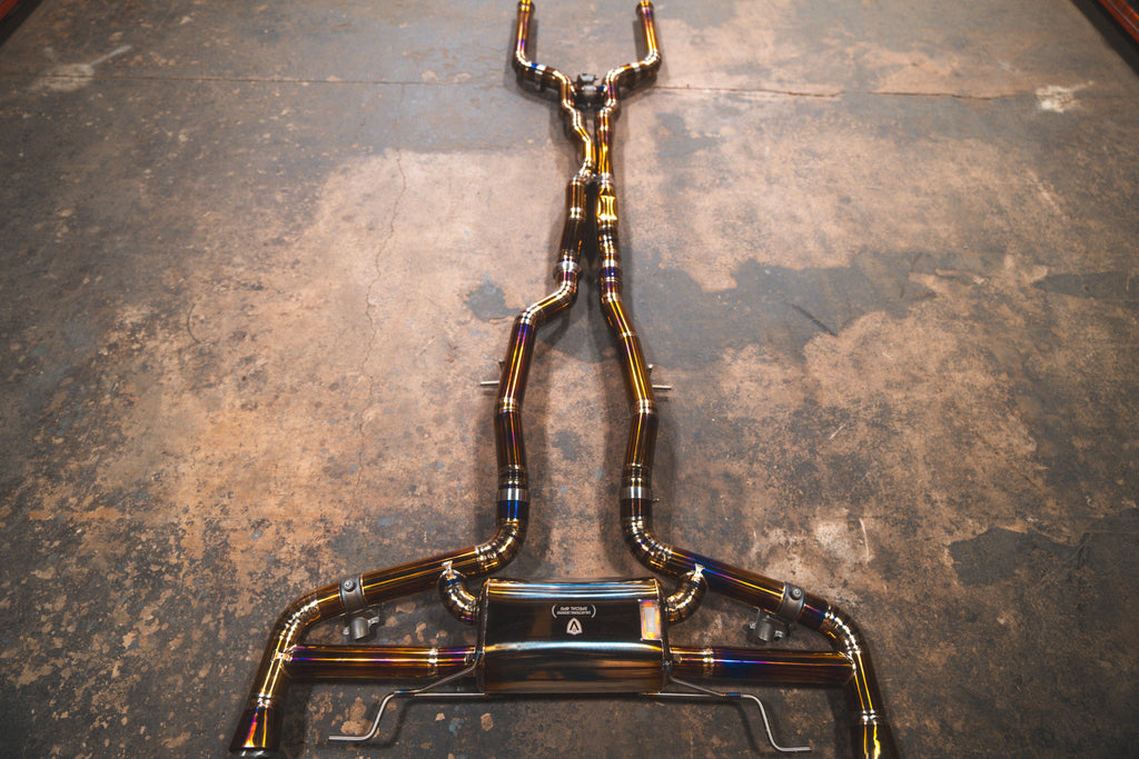 Mercedes AMG GLC 63 / S Valved Sport Exhaust system (MER.AMG.GLC63.VSES.TI)