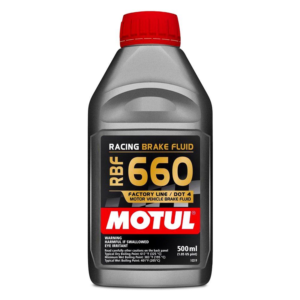 Motul 1/2L Brake Fluid RBF 660 - Racing DOT 4 (101667)