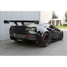 Load image into Gallery viewer, APR Performance Chevrolet Corvette C7 Z06 / Grand Sport GTC-500 Chassis Mount 74&quot; Adjustable Wing 2015-2019 (AS-107478PPF)