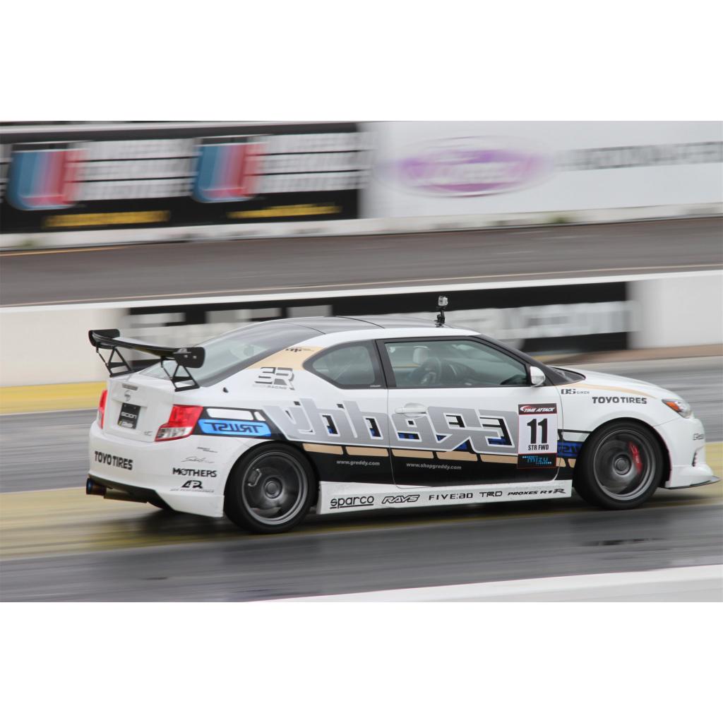 APR Performance Scion tC GTC-200 Adjustable Wing 2011-2016 With Pedestal Risers (AS-105922+AA-100227)