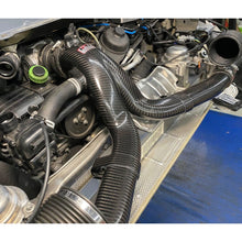 Load image into Gallery viewer, IPD 991.1 Turbo Non-S/S Carbon High Flow Y-Pipe (&#39;13-&#39;16) (91600)