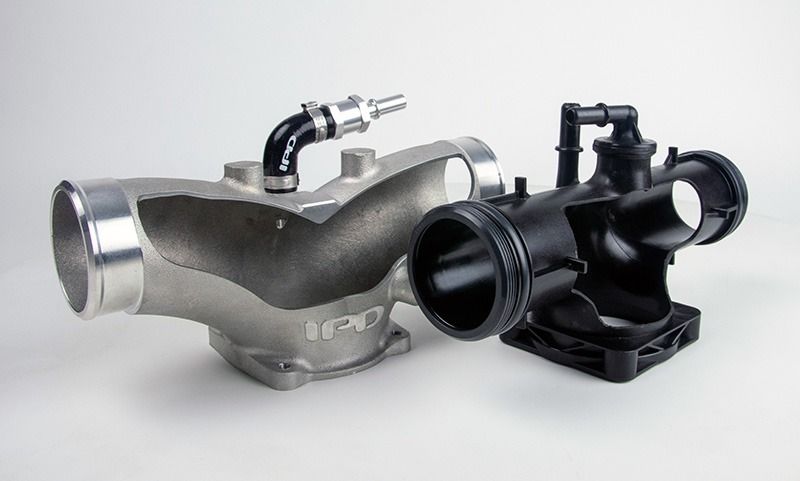 IPD 992.1 Turbo Non-S/S 3.7L 74mm Plenum ('20-Current) (92274-3.7)