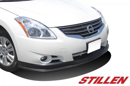 Nissan Altima Sedan Front Lip Spoiler Unpainted For 10-12 Nissan Altima Sedan Stillen