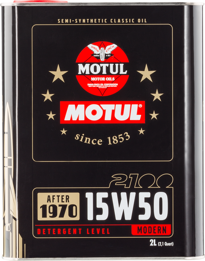 Motul 15W50 Classic 2100 Oil - 10x2L (104512)