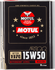 Motul 15W50 Classic 2100 Oil - 10x2L (104512)