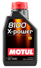 Load image into Gallery viewer, Motul 1L Synthetic Engine Oil 8100 10W60 X-Power - ACEA A3/B4 (106142)