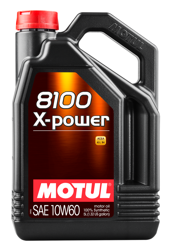 Motul 5L Synthetic Engine Oil 8100 10W60 X-Power (106144)