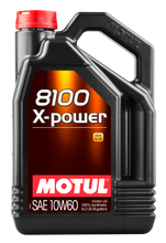 Load image into Gallery viewer, Motul 5L Synthetic Engine Oil 8100 10W60 X-Power (106144)
