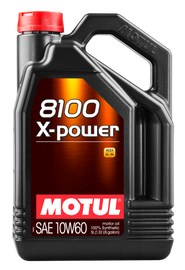 Motul 5L Synthetic Engine Oil 8100 10W60 X-Power (106144)