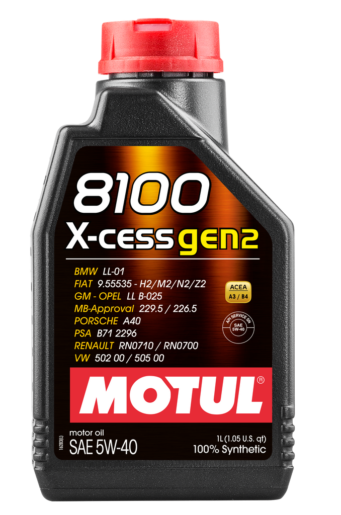 Motul 100% Synthetic Gasoline and diesel Engine Oil (109774)