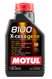Motul 100% Synthetic Gasoline and diesel Engine Oil (109774)