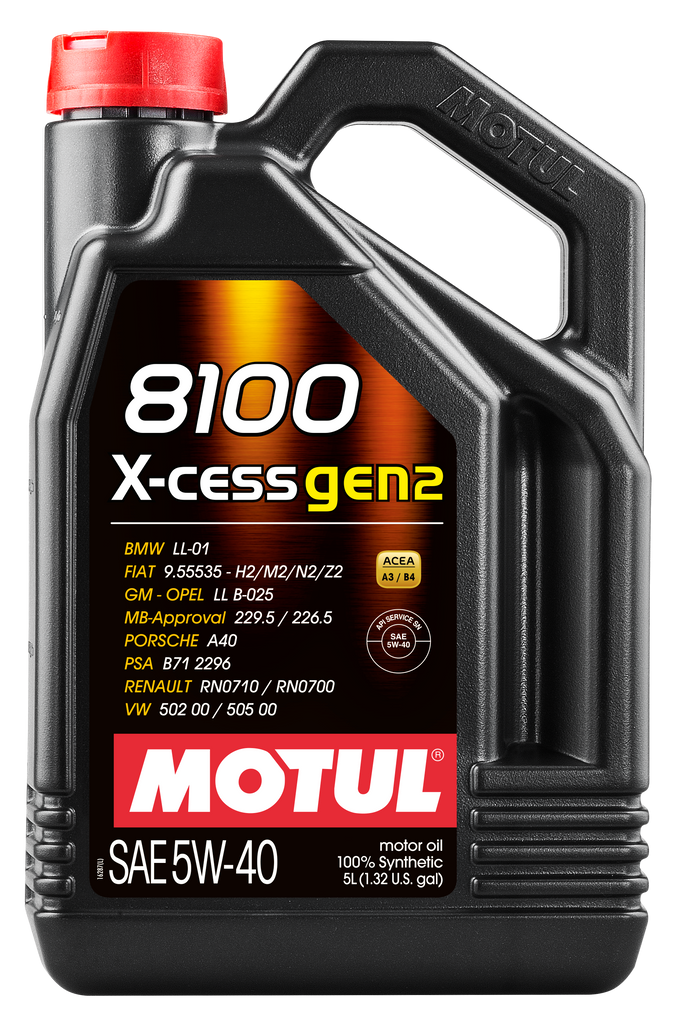 Motul 100% Synthetic Gasoline and diesel Engine Oil (109776)