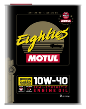 Load image into Gallery viewer, Motul 10W40 Classic Eighties Oil - 10x2L (110619)