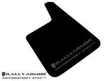 Load image into Gallery viewer, Rally Armor Universal Motorsport Spec Black UR Mud Flap Metallic Black Logo (MF20-MSUR-BK-MBK)