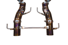 Valvetronic Designs Ferrari SF90 Stradale 3.9L Catback, Grade 5 Titanium Reuses OEM Style Tips (FER.SF90.F1.TI)