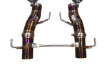Valvetronic Designs Ferrari SF90 Stradale 3.9L Catback, Grade 5 Titanium Reuses OEM Style Tips (FER.SF90.F1.TI)