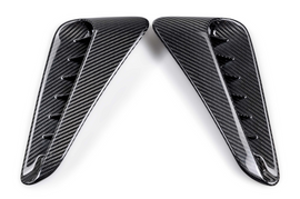 Seibon Dry carbon fiber fender vents for 2023-2026 Toyota GR Corolla - Gloss finish (FD23TYGRCOR-DRY)