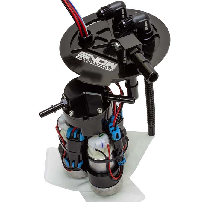 Snow Performance 6th Gen Camaro Fuel Hat - Triple Pump - Race (SNF-52501R)