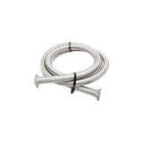 Snow Performance 8AN Braided Stainless PTFE Hose - 5Ft (SNF-60805)