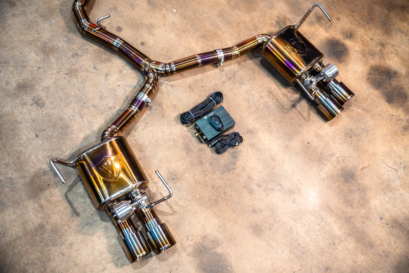 Valvetronic Designs Subaru FA20 2.0L, Catback T304 Stainless Steel 3.5" Tips (SUB.FA20.WRX.VSES.TI)