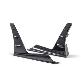 Seibon 23-25 Toyota GR Corolla Side Skirt Extensions - Front (SX23TYGRCOR-MB-F)