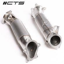 Load image into Gallery viewer, CTS Turbo Nissan R35 GT-R Cast Stainless Steel 3.5&quot; Downpipes (CTS-EXH-DP-0038)