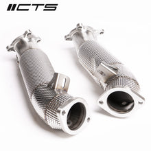 Load image into Gallery viewer, CTS Turbo Nissan R35 GT-R Cast Stainless Steel 3.5&quot; Downpipes (CTS-EXH-DP-0038)