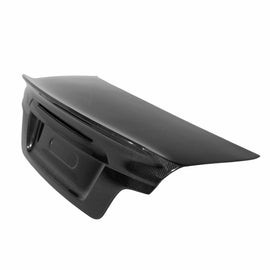 Seibon CSL-style carbon fiber trunk lid for 2008-2011 BMW E82 2DR (U.S. Plates) (TL0809BMWE822D-C)