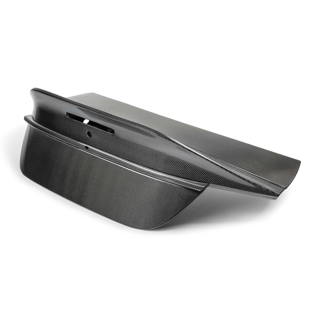 Seibon MB-style carbon fiber trunk lid for 2022-2025 Toyota GR86 and Subaru BRZ (TL22TY86-MB)