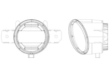 Load image into Gallery viewer, Universal Acura/Ford/Honda/Jaguar/Lincoln/Mitsubishi/Nissan/Subaru DoubleTap Dual Color LED Projector Fog Lights