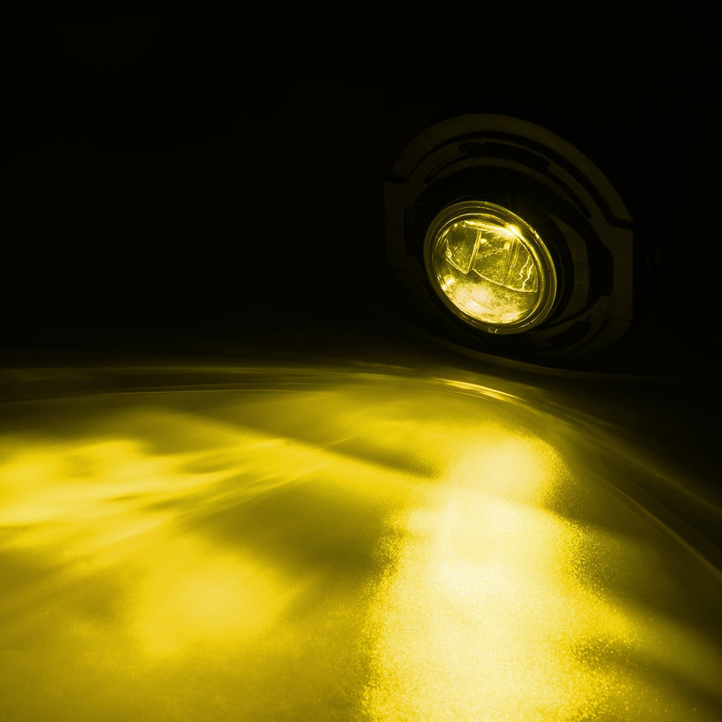 Universal Chrysler/Dodge/Jeep LED Projector Fog Lights (White Output Only)