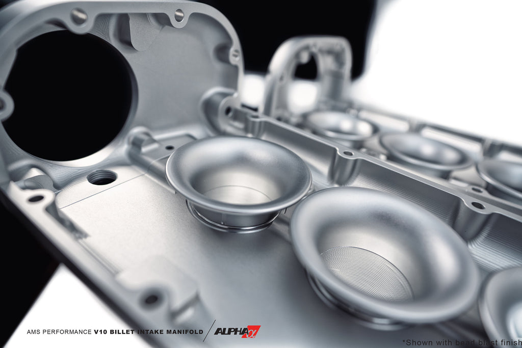 AMS Performance R8 / Huracan Billet Intake Manifold (Multi Stage Powder Coat) (ALP.37.08.0001-5)